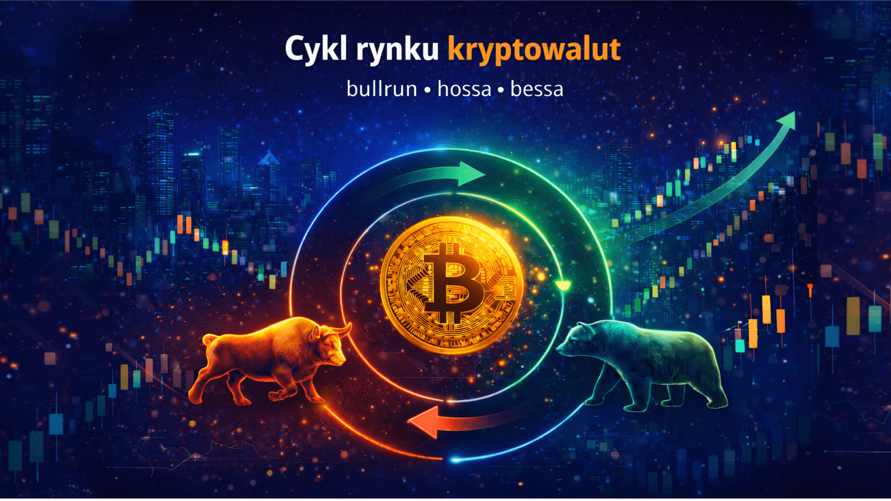 Kryptomarkt-Zyklus: Bull Run, Bullenmarkt und Bärenmarkt – Wie funktioniert der Bitcoin-Zyklus?