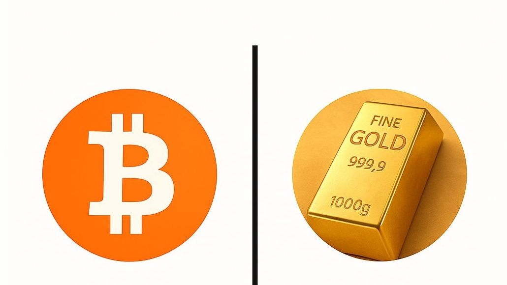 Bitcoin oder Gold? Müssen Sie sich entscheiden?
