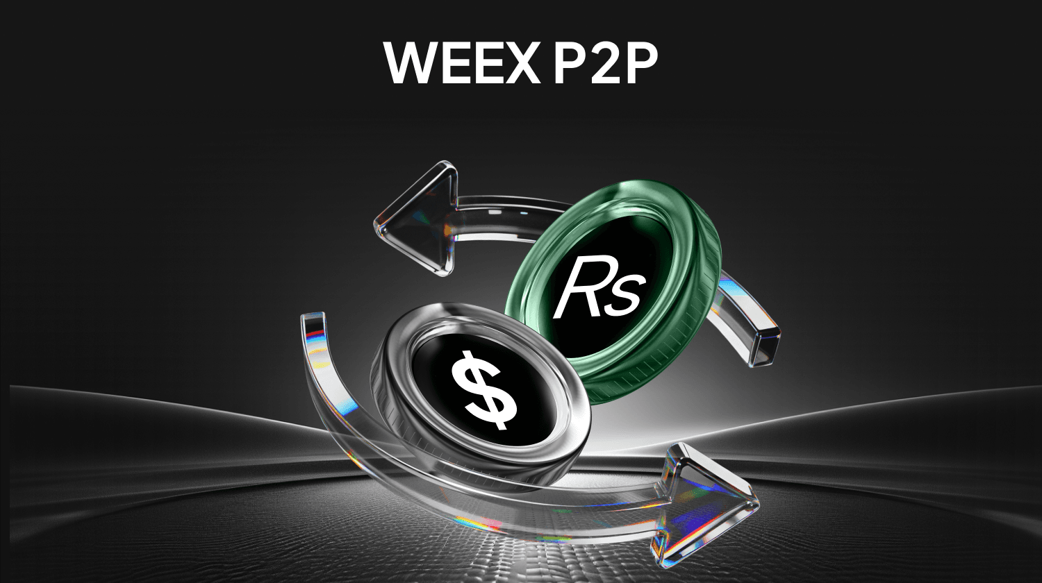 在WEEX C2C買入USDT – 0費用&24/7PKR廣告
