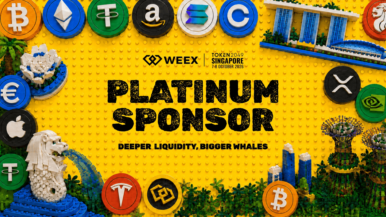 WEEX TOKEN2049 Singapore 2026: WEEX Returns as Platinum Sponsor