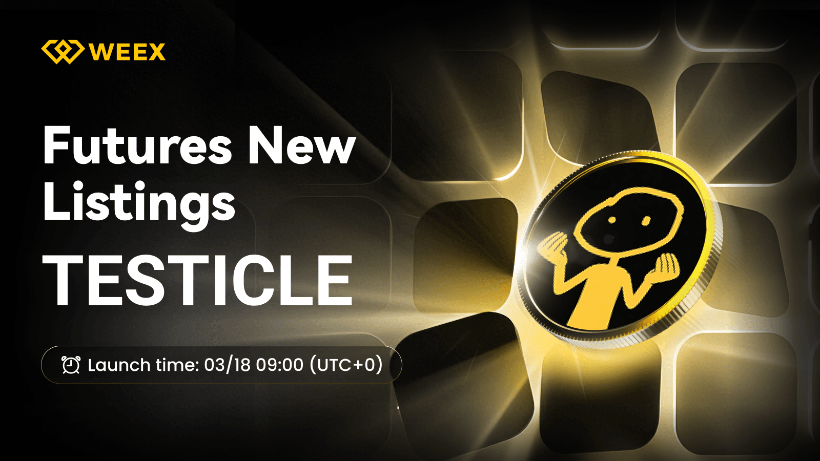 TESTICLE USDT 上線 WEEX：全新 TESTICLE 合約交易對