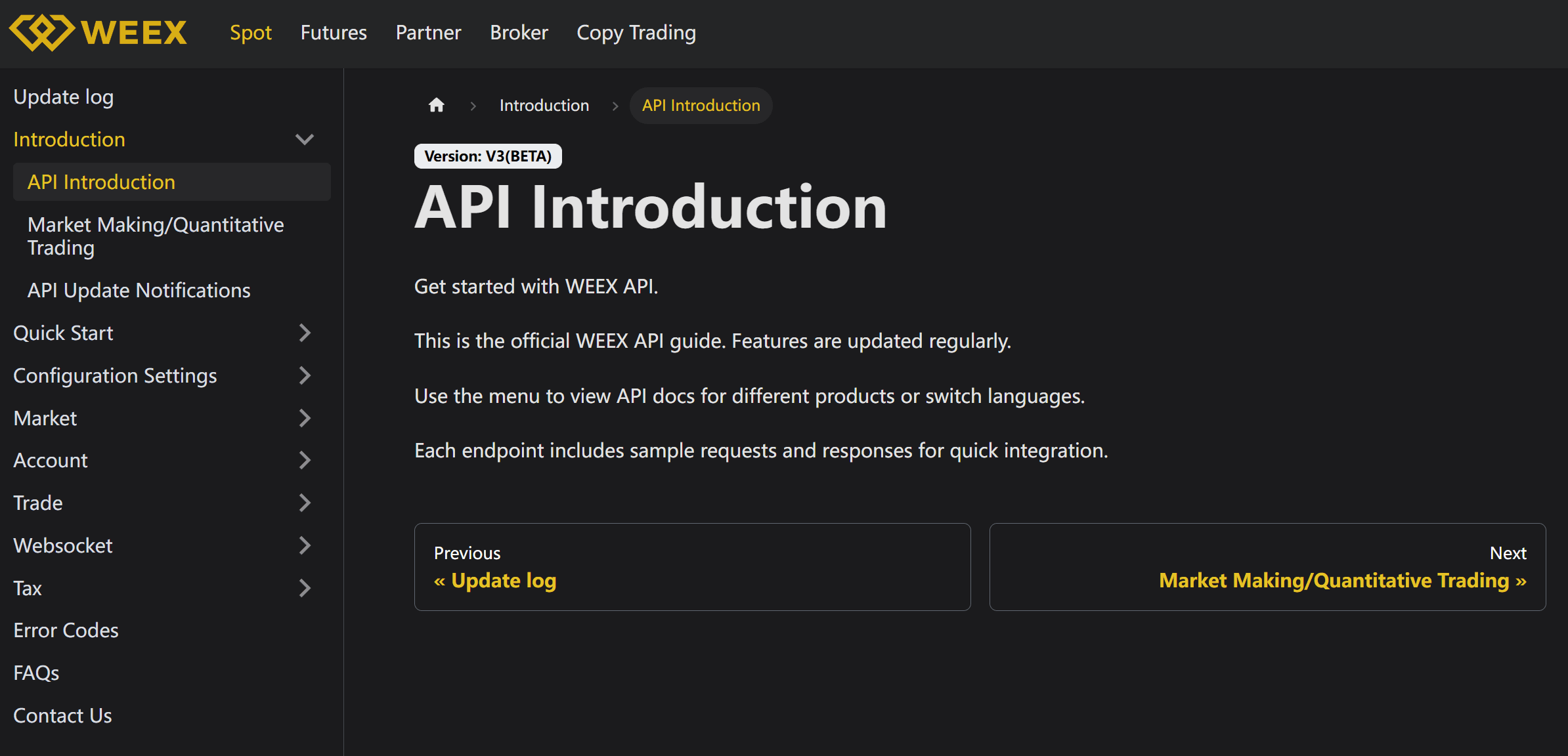 如何使用 WEEX API 構建加密貨幣交易機器人:初學者指南