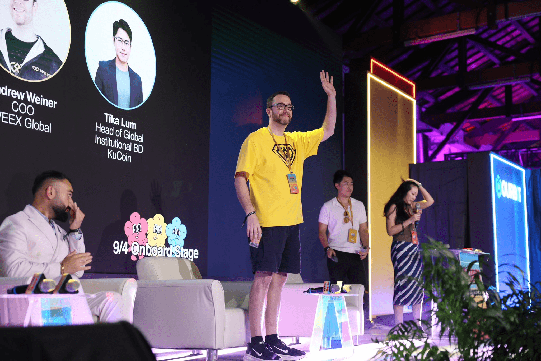 WEEX首席运营官Andrew