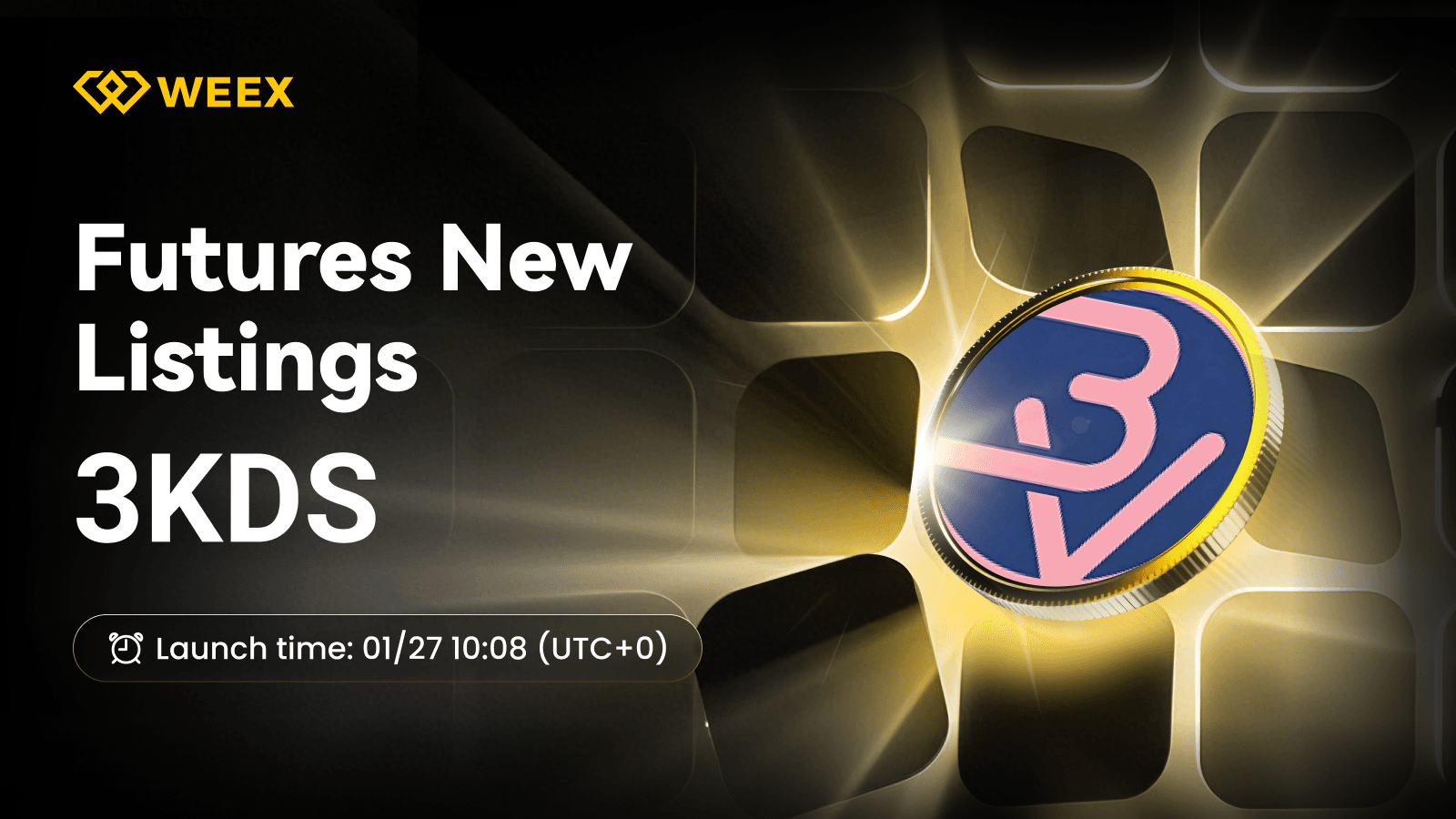 3KDS USDT对:3 Kingdoms Multiverse(3KDS)关于WEEX合约