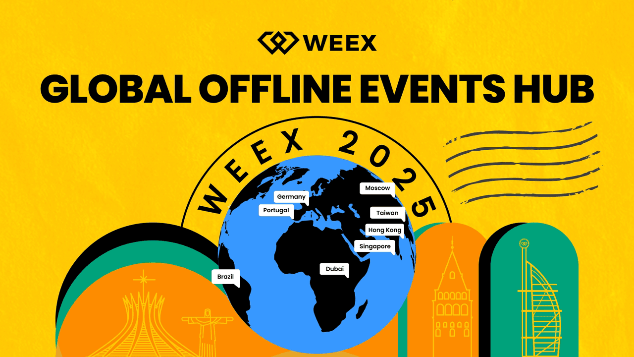 WEEX以线下活動點亮全球舞台,開啟2025勢不可擋之年