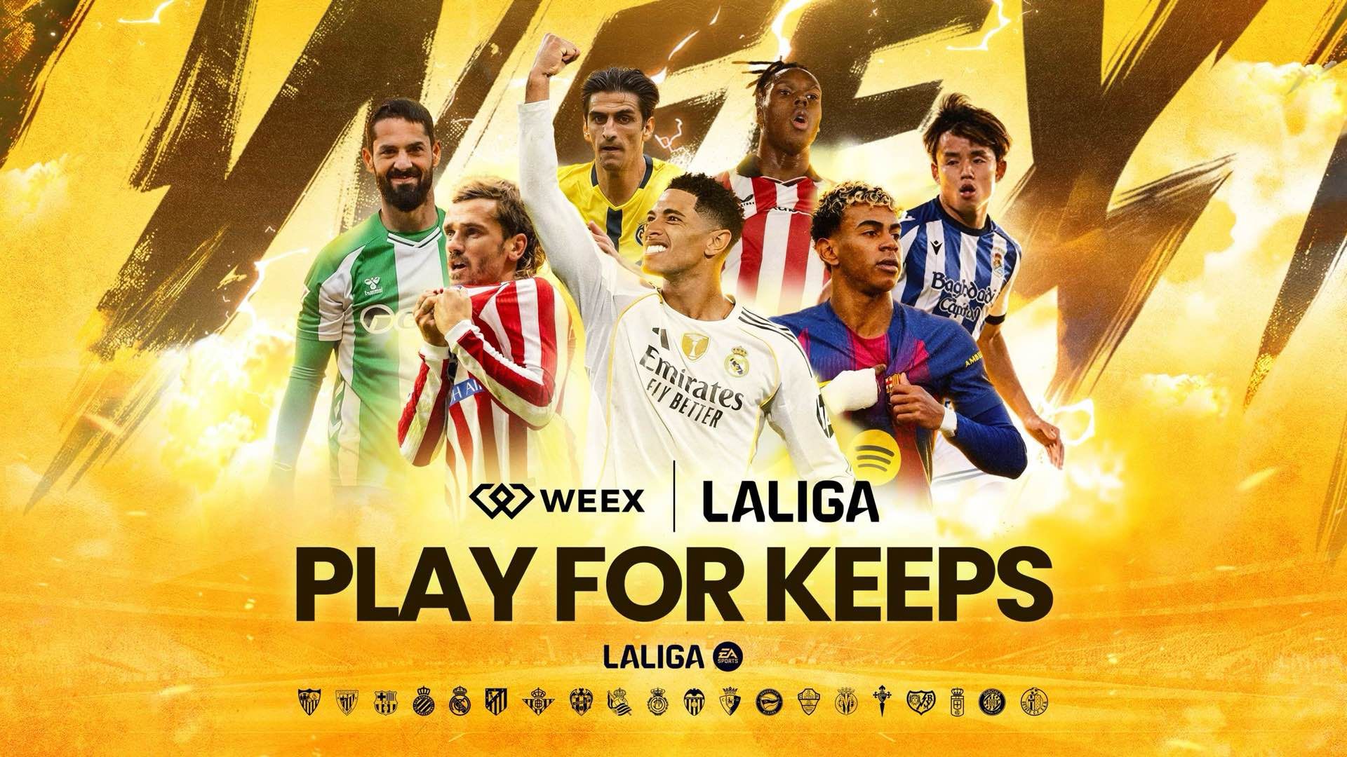 WEEX 和 LALIGA 如何重新定義精英表現