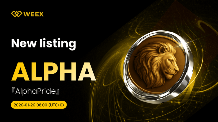 AlphaPride (ALPHA) Coin jetzt im WEEX Spot-Handel mit dem Handelspaar ALPHA USDT gelistet