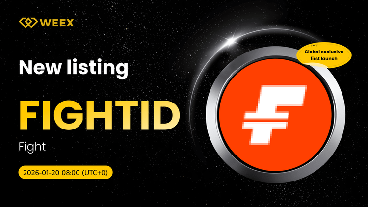 FIGHTID USDT-Paar live auf WEEX: Fight (FIGHTID) Coin gelistet