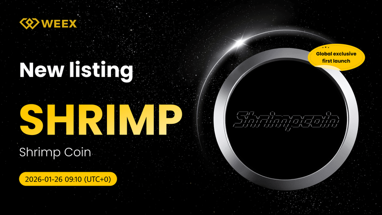 SHRIMP USDT jetzt auf WEEX: Exklusives Angebot für Shrimp Coin