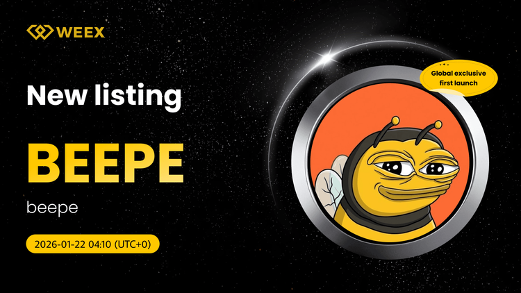 全球独家首发:BEEPE USDT 在 WEEX 现货交易所上市