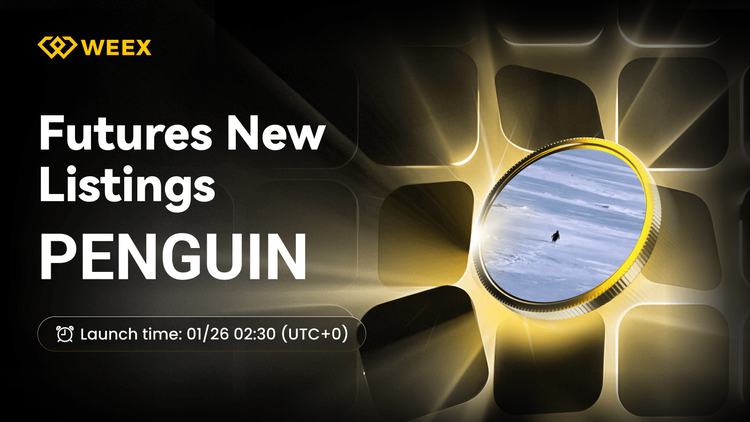 PENGUIN USDT-Perpetual-Kontrakt an der WEEX Futures notiert