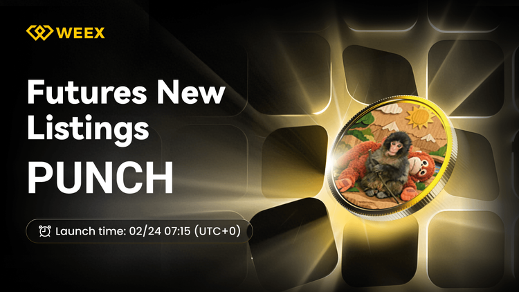 PUNCH USDT-Futures: WEEX führt Punch Coin ein