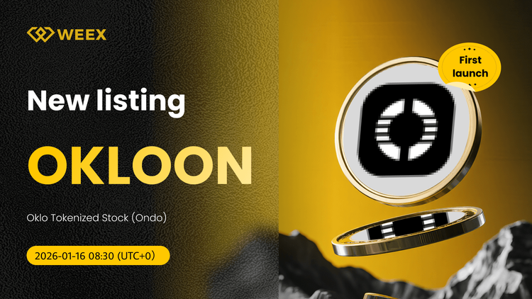 OKLOON USDT: Oklo Tokenized Stock (Ondo) an der WEEX Spot gelistet