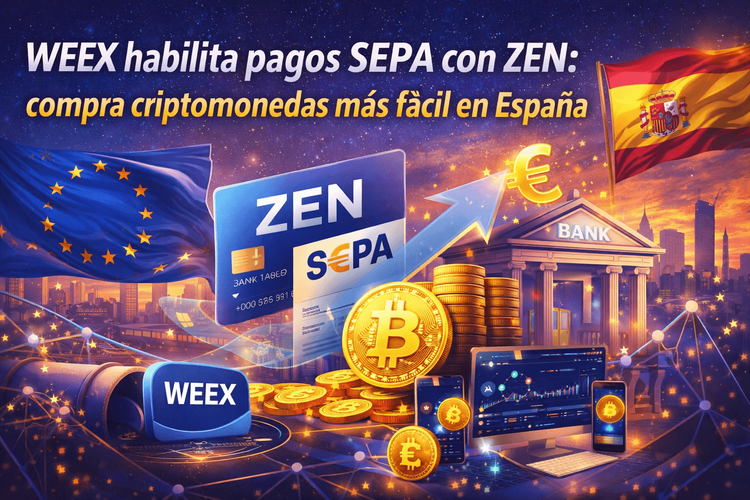 WEEX ermöglicht SEPA-Zahlungen mit ZEN: Kryptowährungen kaufen in Spanien leicht gemacht