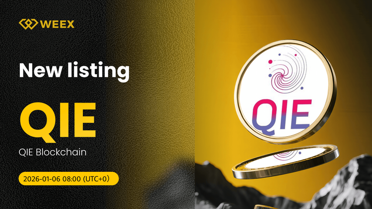 QIE 区块链 Coin 与 QIE USDT 现货现货交易对对在 WEEX 上市