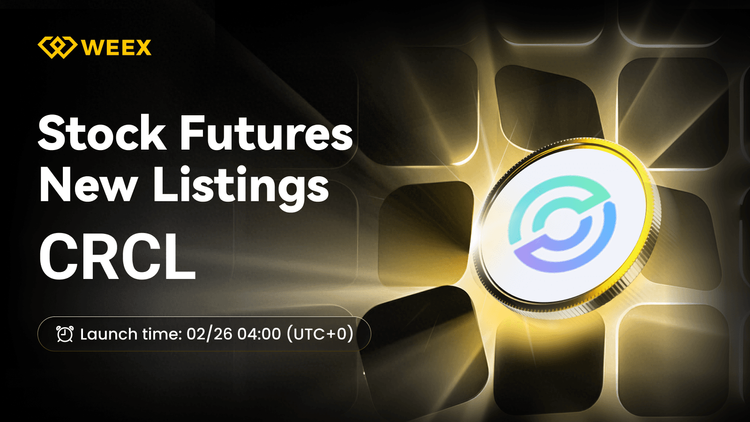Neue Notierung bei WEEX Futures: CRCL USDT Dauervertrag