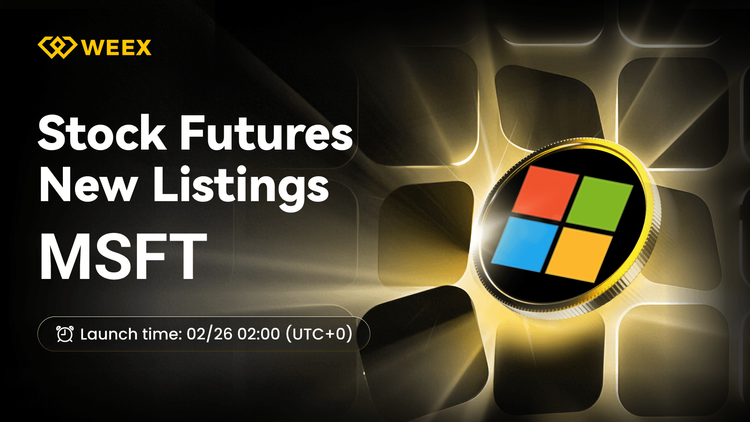 MSFT USDT Perpetual Contract Listing auf WEEX Futures