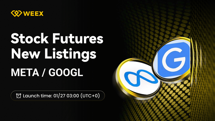 META USDT &amp; GOOGL USDT-Futures jetzt live auf der WEEX-Börse