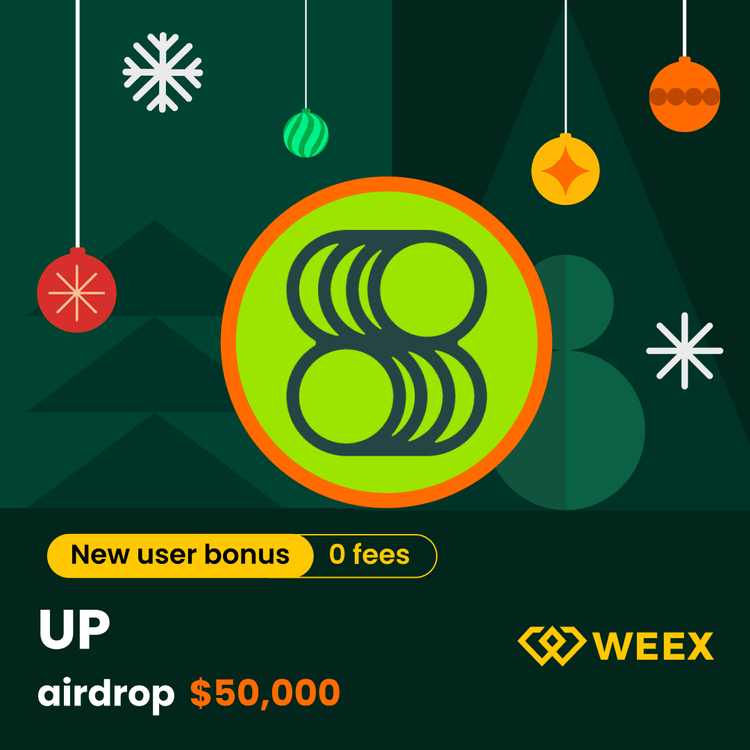 WEEX宣布50,000 USDT UP代幣空投：超級表單投資者戰略指南