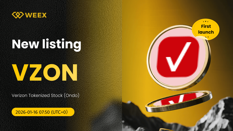 VZON USDT-Spot-Handel neu an der WEEX-Börse notiert