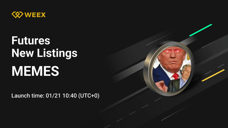 WEEX Futures Neue Notierung: MEMES USDT Unbefristeter Kontrakt