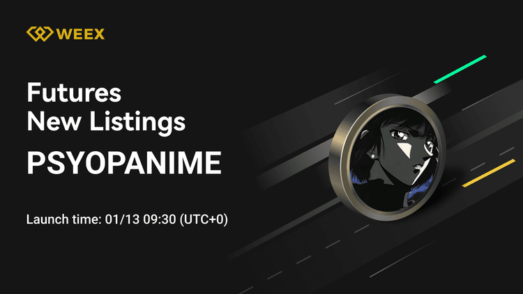 PSYOPANIME USDT-Futures an der WEEX-Börse notiert