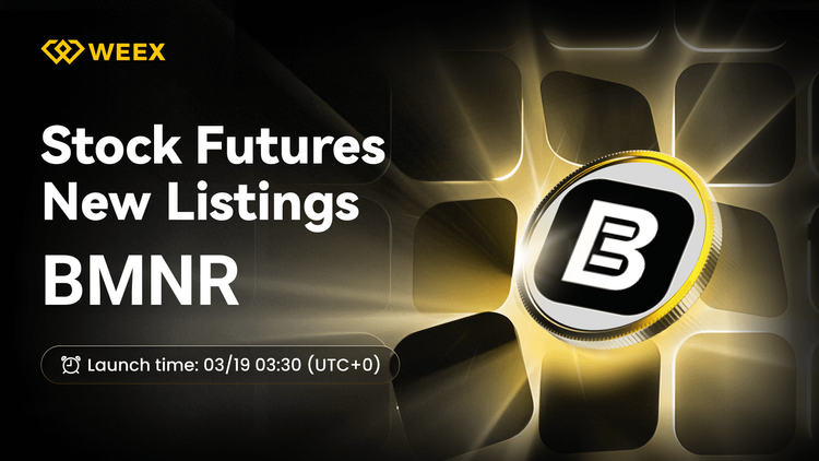 WEEX-Futures-Listen BMNRon USDT Perpetual Contract