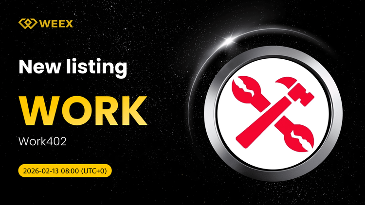 USDT 交易對現已開售：Work402 (WORK) 在 WEEX 首發