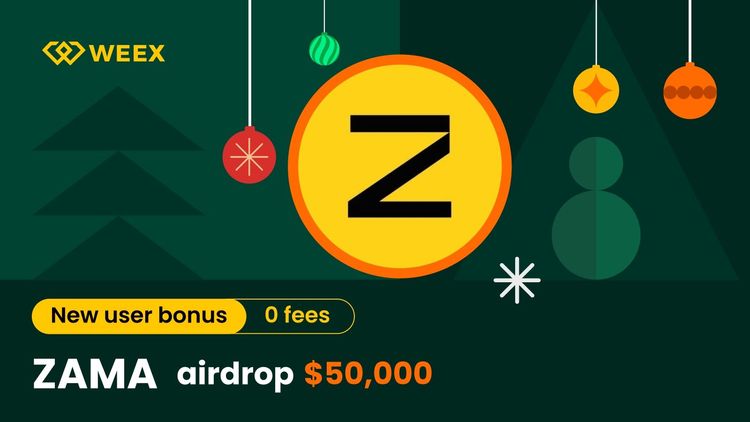 ZAMA Airdrop-Event WEEX-Tausch: Teilen Sie sich die 50.000 USDT-Prämien