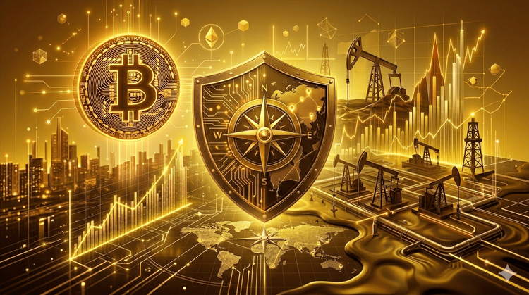 Bitcoin vs. Öl 2026: Ein neuer globaler sicherer Hafen?