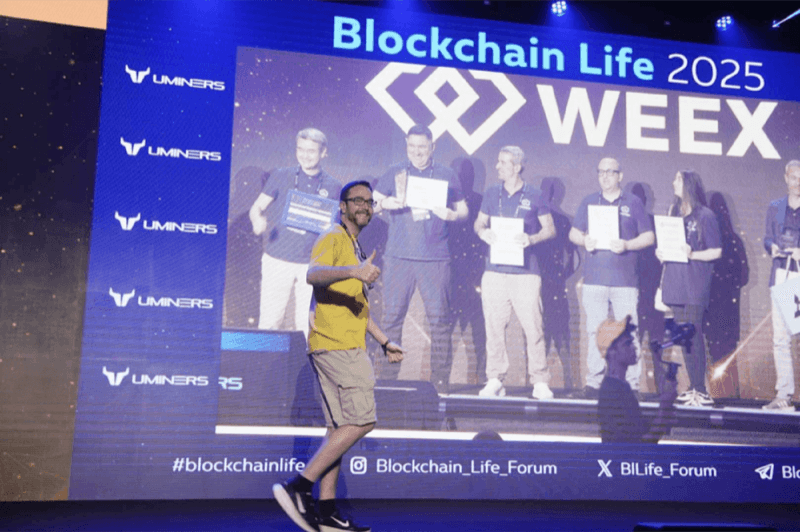 WEEX at Blockchain Life 